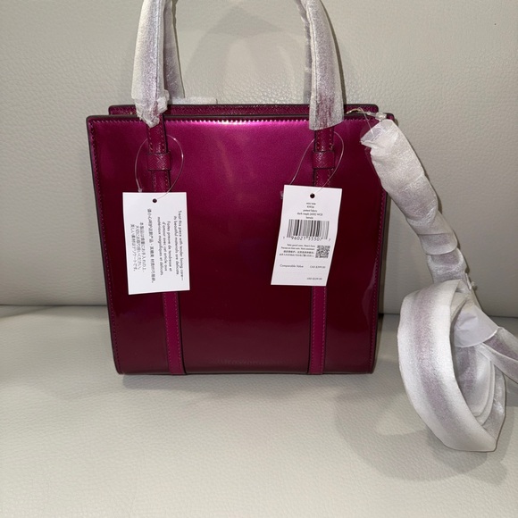 Kate Spade New York KENZIE SMALL TOTE Dark Raspberry - Picture 8 of 10